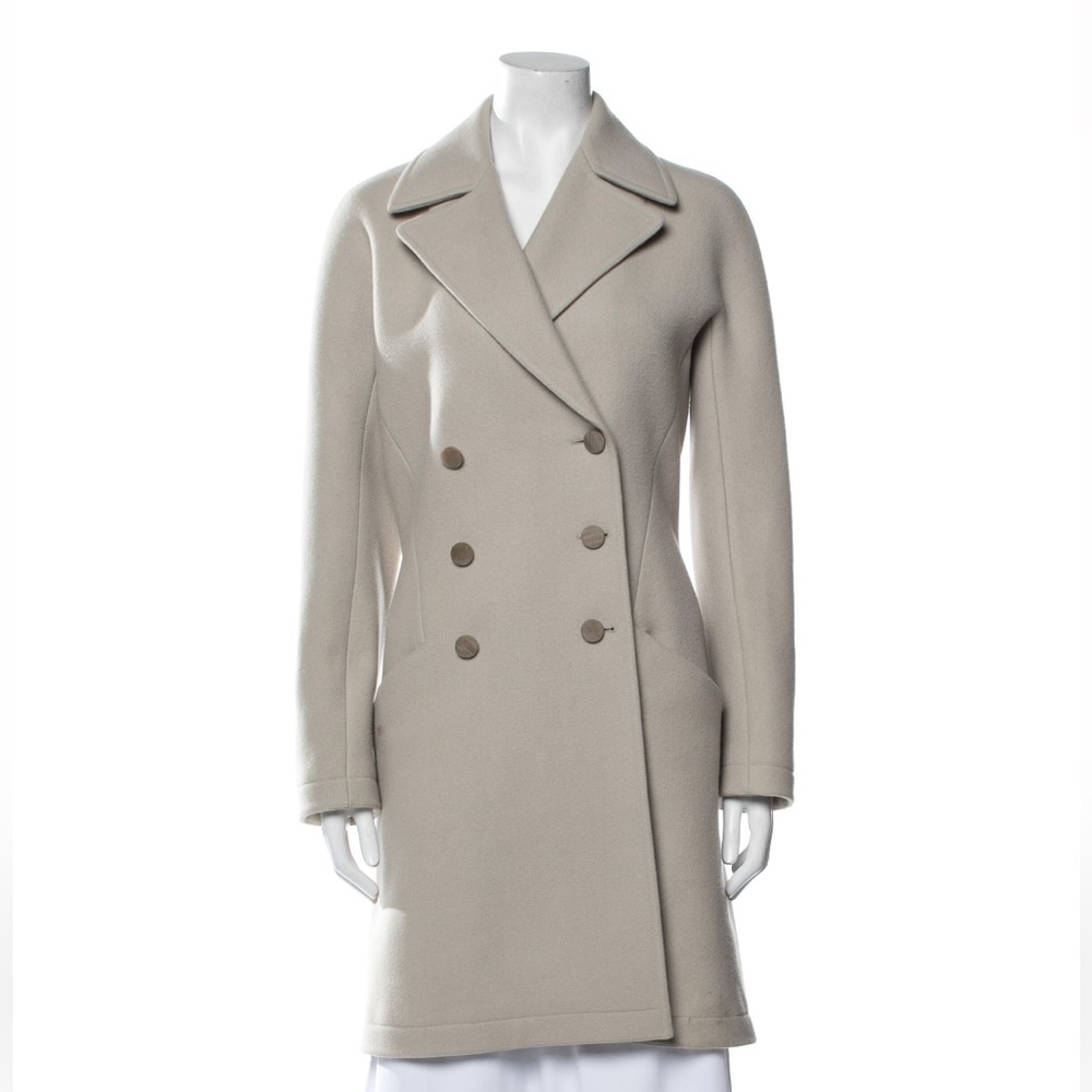 ALAIA Wool Peacoat, FR 42, US 6-8.